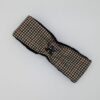 Tweed Headwarmer Cream-Chocolate Check - Image 2