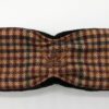 Tweed Headwarmer Camel Plum/Emerald check - Image 4